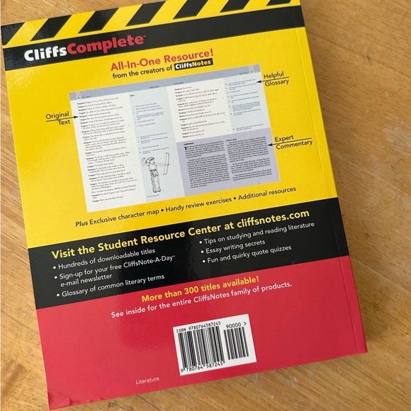 CliffsComplete Nathaniel Hawthorne'sThe Scarlet Letter - Picture 2 of 3